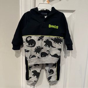 Dino sweatshirt set